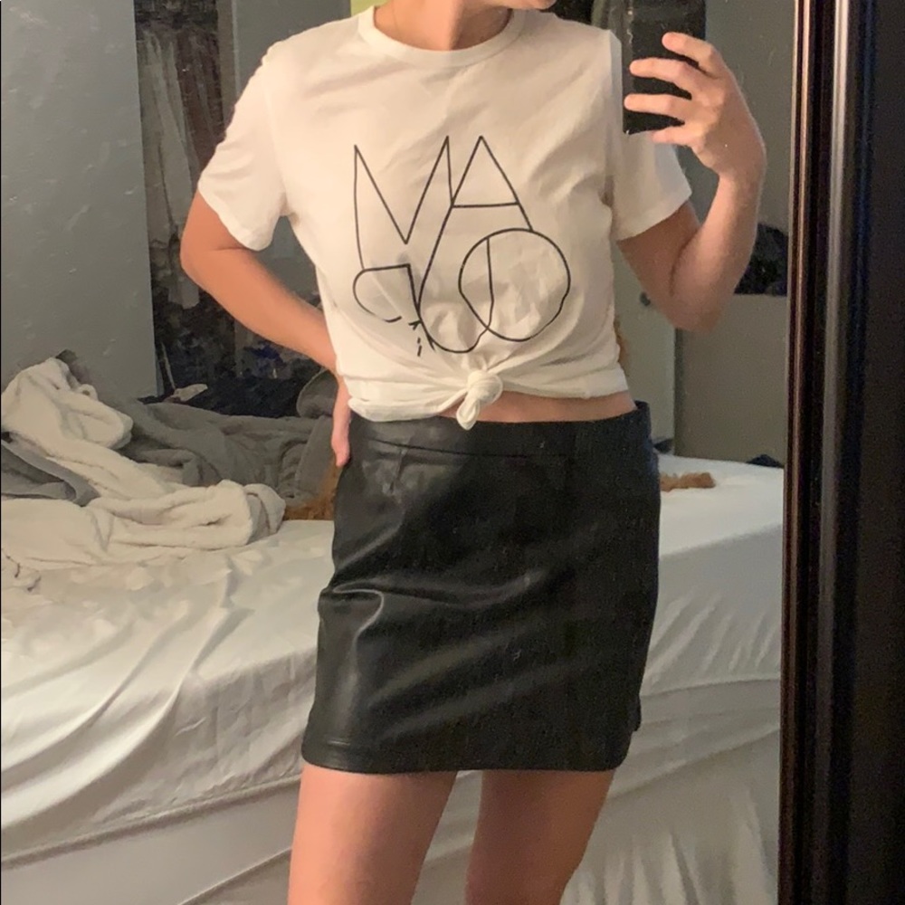 Leather Skirt